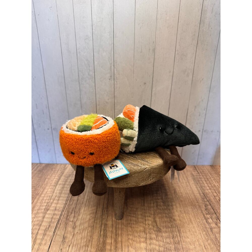 Codhi California Roll Coneroi Temaki Sushi Set FAST SHIP Authentic Jellycat NEW